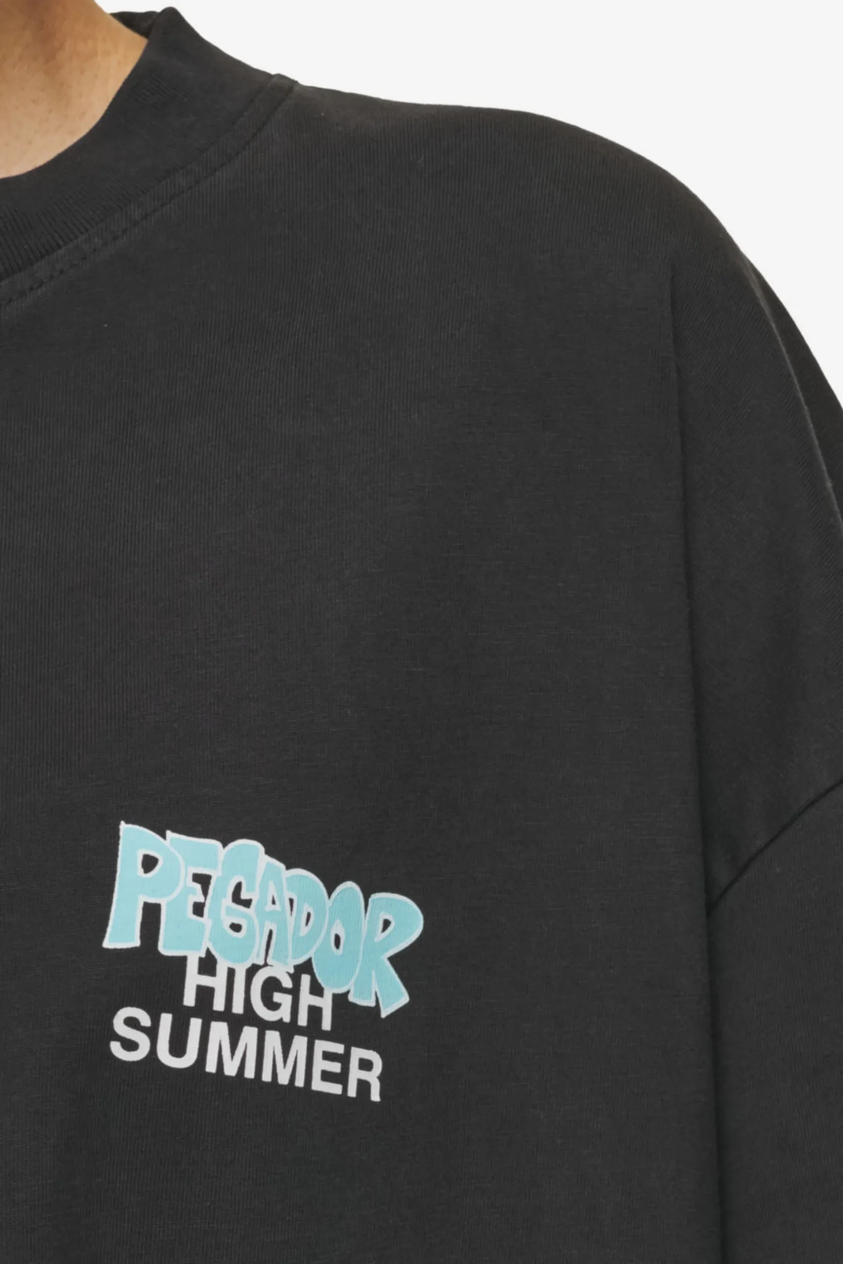 Pegador Tees|Farrar Boxy Tee Vintage black