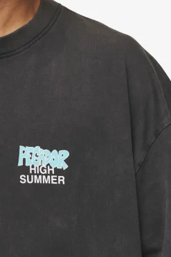 Pegador Tees|Farrar Boxy Tee Vintage black