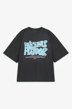 Pegador Tees|Farrar Boxy Tee Vintage black