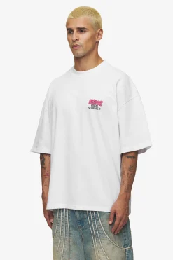 Pegador Tees|Farrar Boxy Tee White