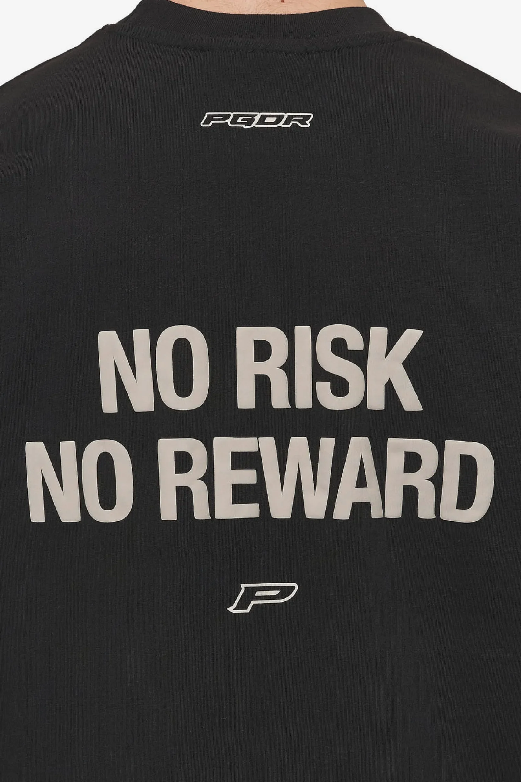 Pegador Tees|Fox Oversized Tee Washed Black