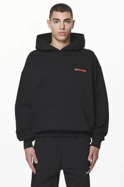Pegador Hoodies|Furber Oversized Hoodie Black