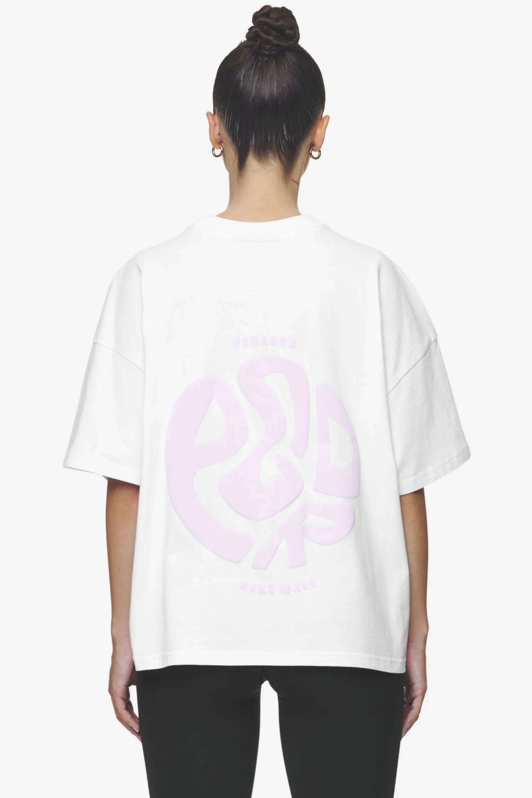 Pegador Tees|Gabi Heavy Oversized Tee White