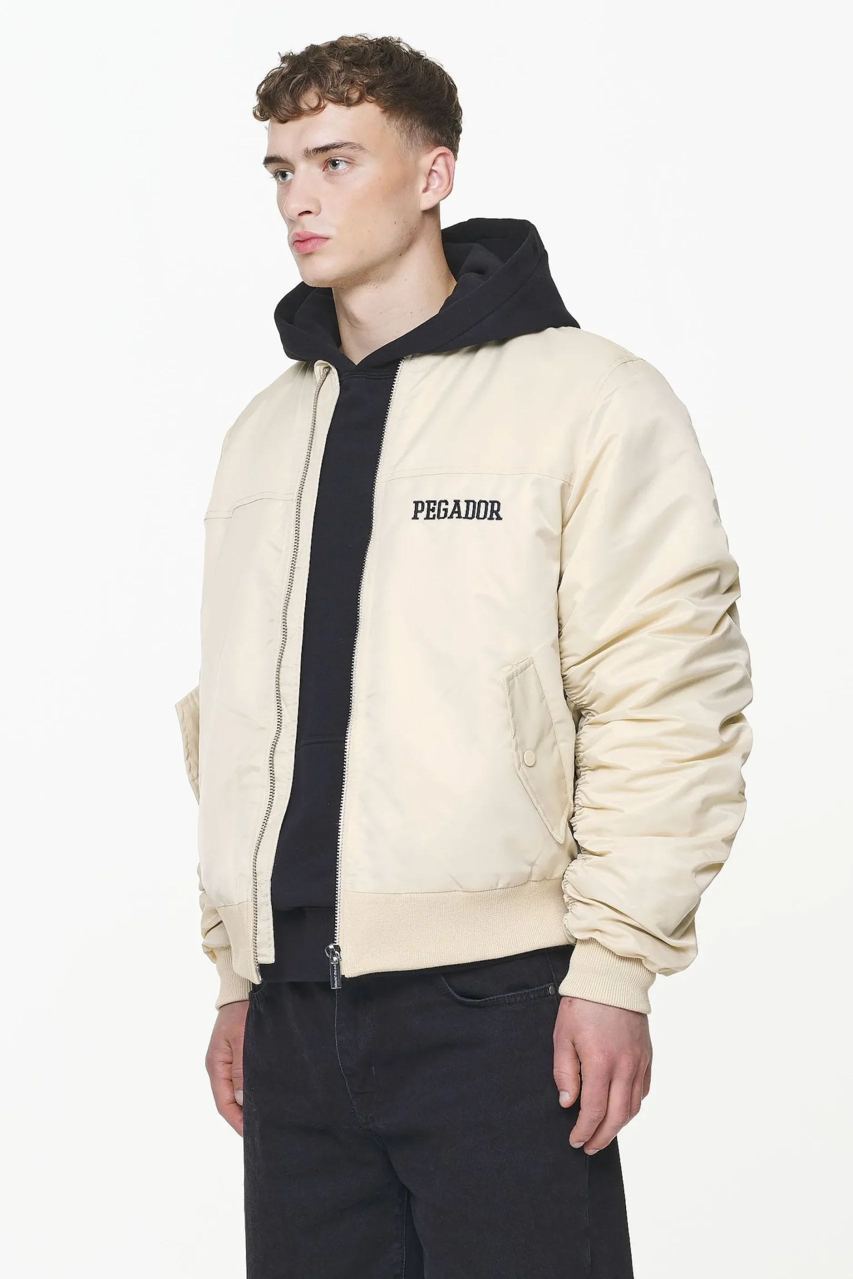 Pegador Jackets|Garo Bomber Jacket Kingdom Beige