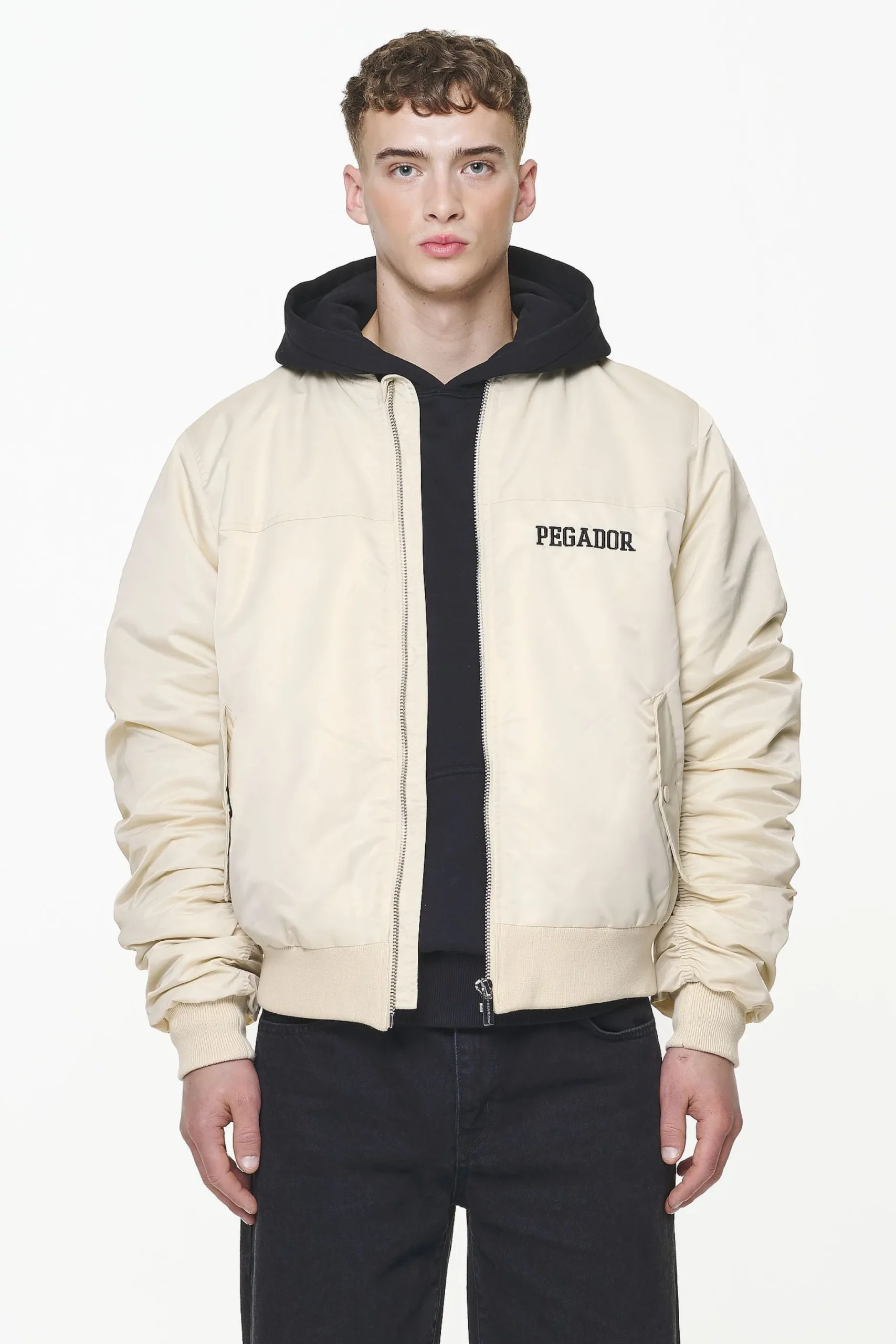 Pegador Jackets|Garo Bomber Jacket Kingdom Beige
