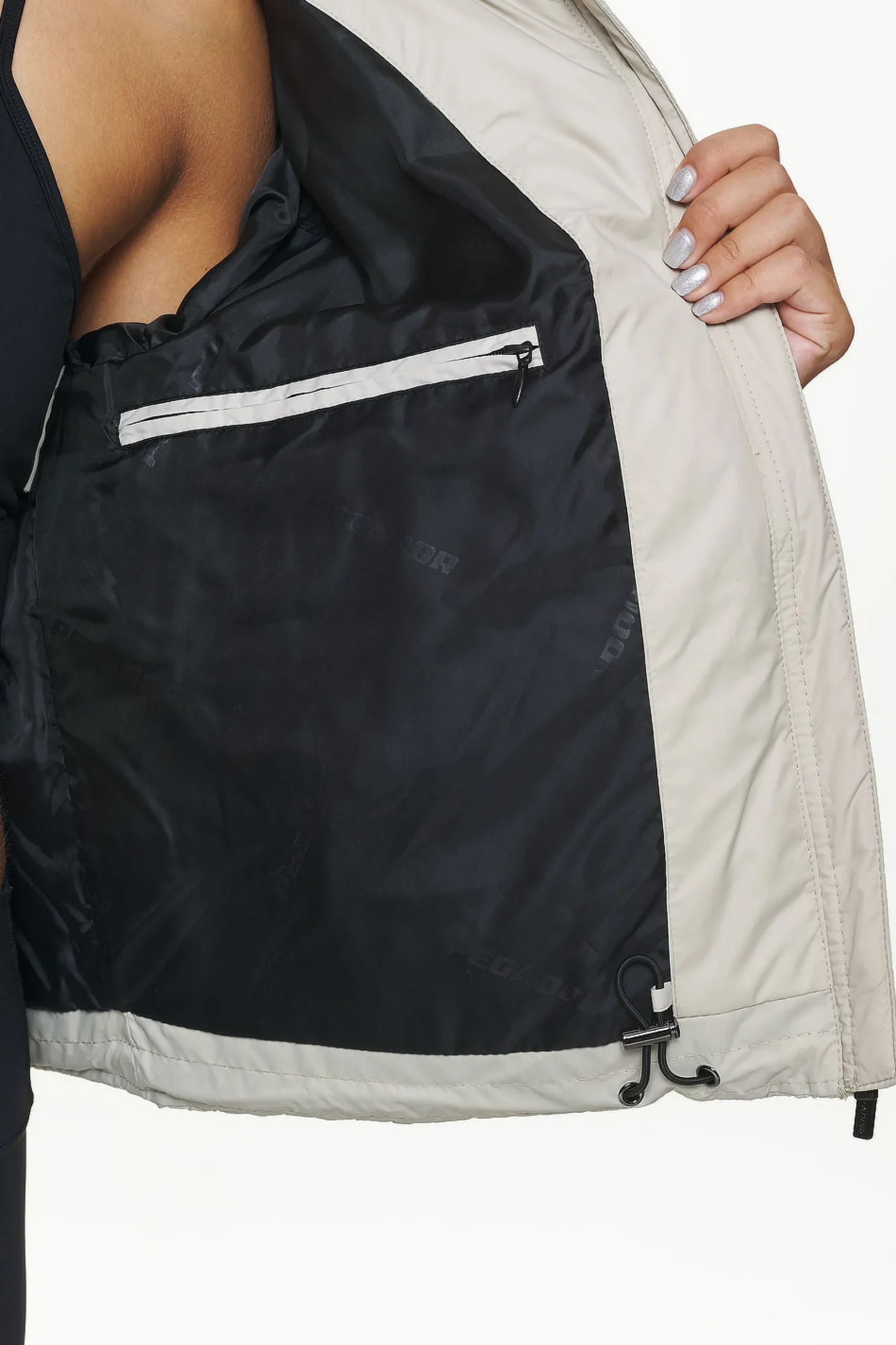 Pegador Jackets|Georgia Puffer Jacket Fossil Taupe