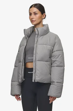 Pegador Jackets|Georgia Puffer Jacket Rock Grey