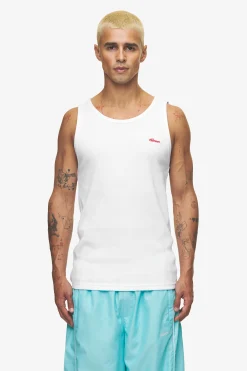 Pegador Tees|Gino Rib Undershirt White Red