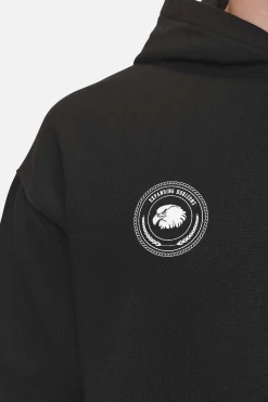 Pegador Hoodies|Gordan Oversized Hoodie Washed Black
