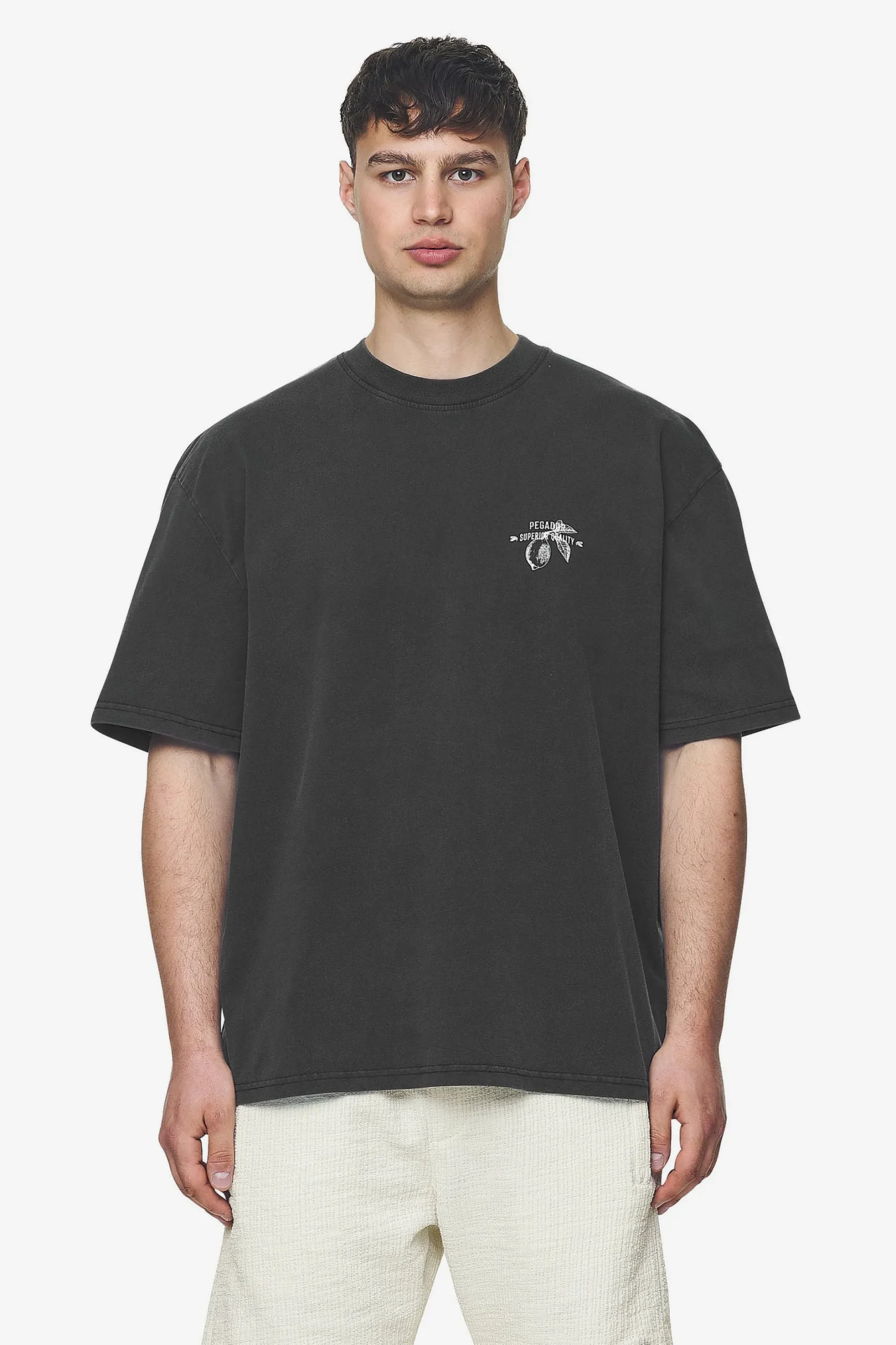Pegador Tees|Goret Oversized Tee Vintage black