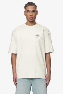 Pegador Tees|Goret Oversized Tee Washed salty cream