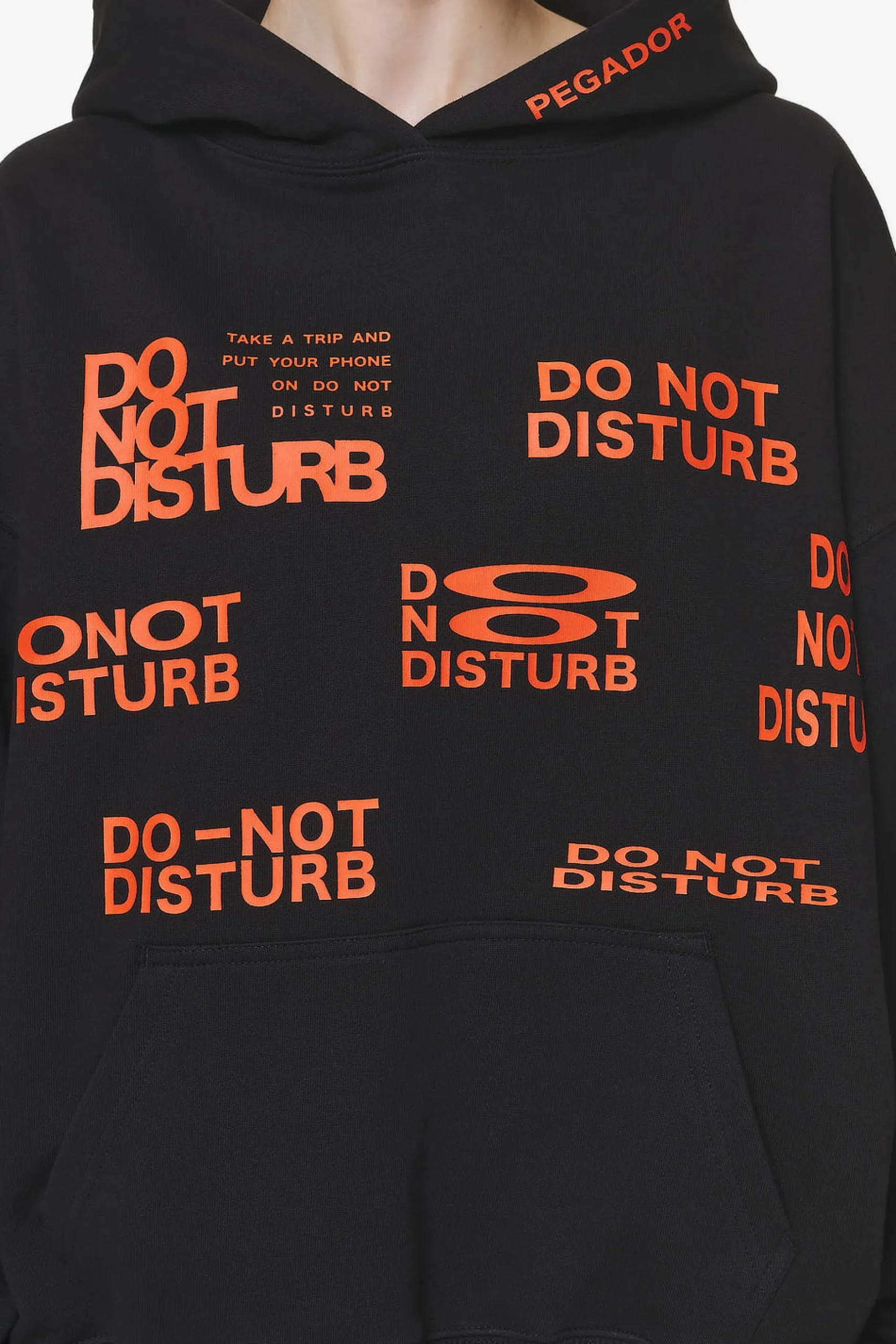 Pegador Hoodies|Groven Oversized Hoodie Black