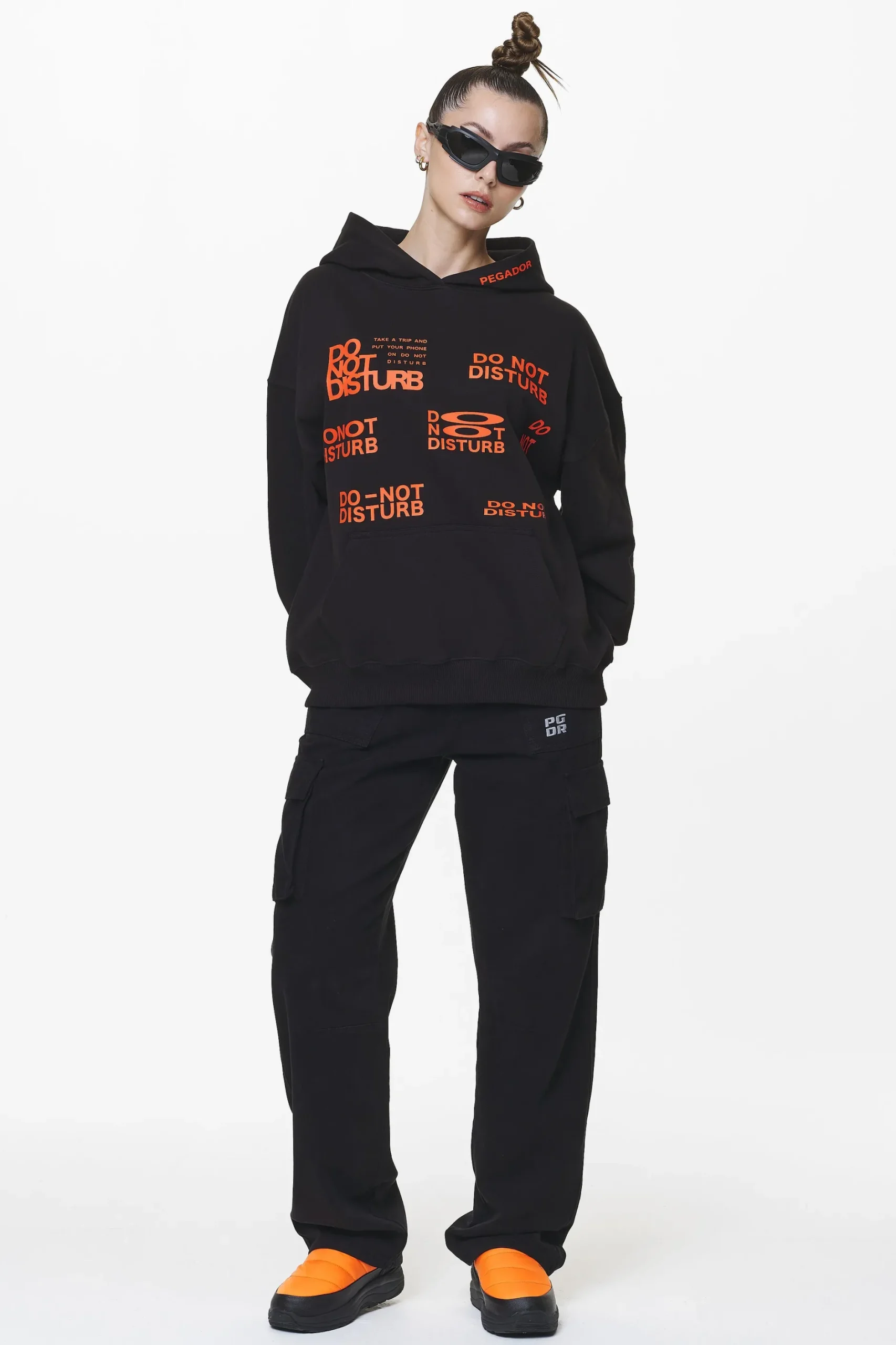 Pegador Hoodies|Groven Oversized Hoodie Black