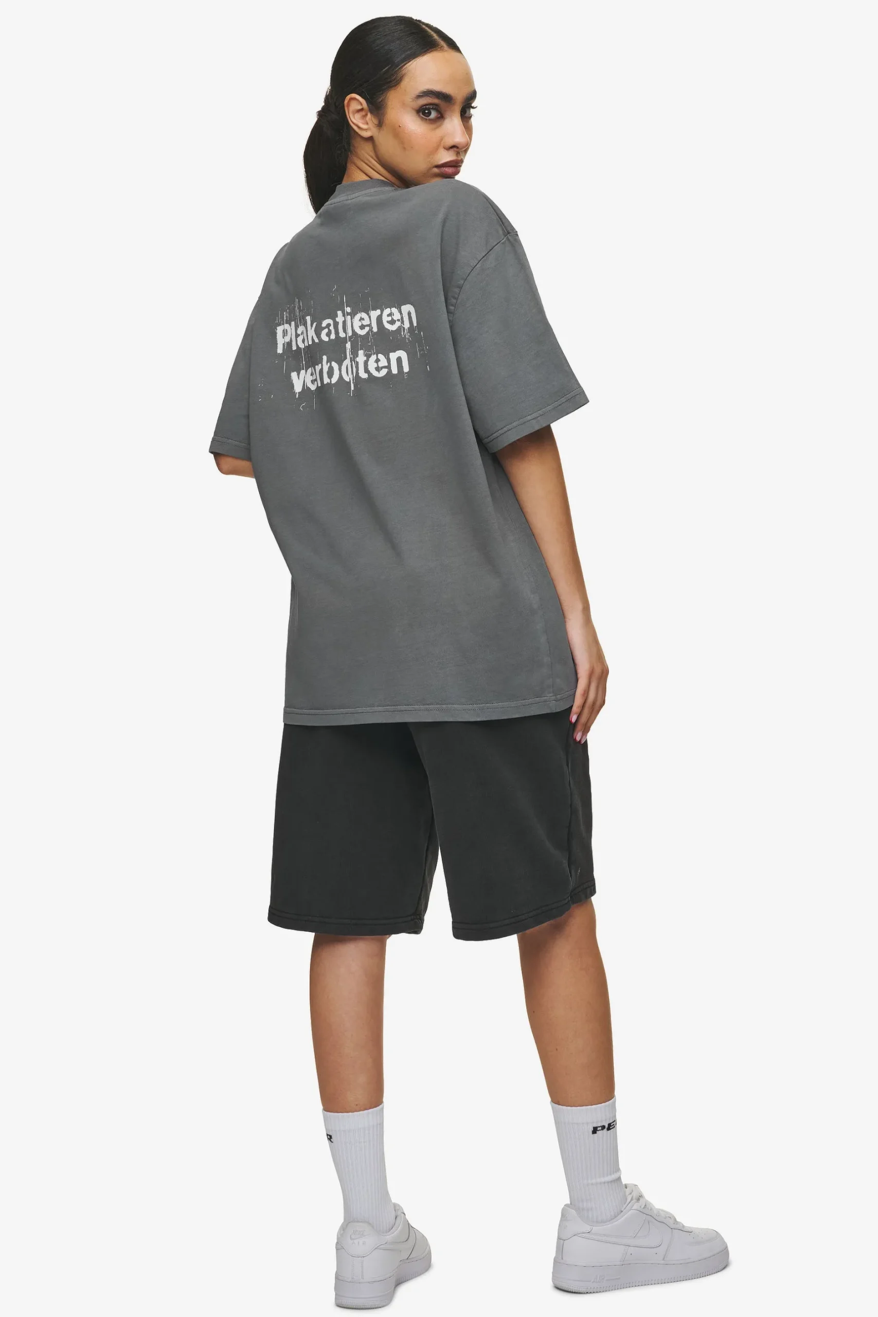 Pegador Tees|Gulati Oversized Tee Vintage Grey