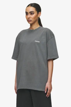 Pegador Tees|Gulati Oversized Tee Vintage Grey