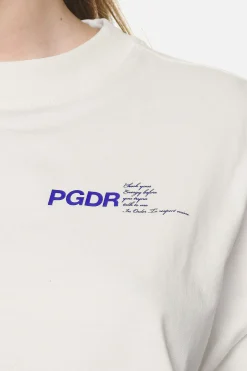 Pegador Tees|Habana Heavy Oversized Tee Washed Coconut Milk