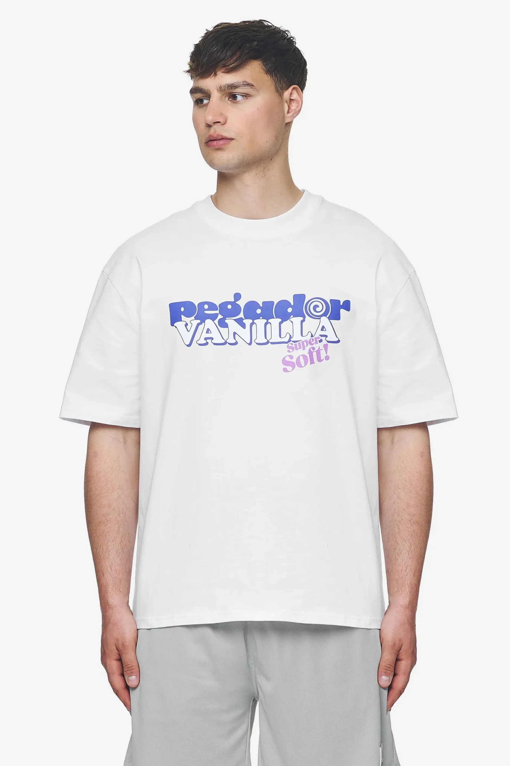 Pegador Tees|Hamlin Oversized Tee White