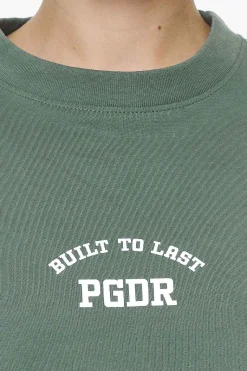 Pegador Tees|Harley Heavy Oversized Tee Vintage Washed Garden Green