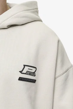 Pegador Hoodies|Hawkins Oversized Hoodie Washed Light Beige