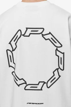 Pegador Tees|Hawkins Oversized Tee White