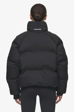 Pegador Jackets|Henra Oversized Raglan Puffer Jacket Black