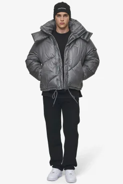 Pegador Jackets|Henry Vintage Oversized Puffer Jacket Anthracite