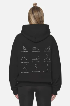 Pegador Hoodies|Idalia Oversized Hoodie Black