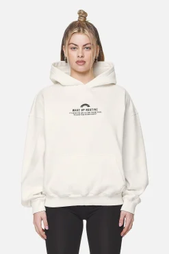 Pegador Hoodies|Idalia Oversized Hoodie  Washed Coconut Milk