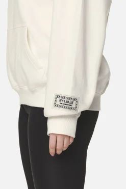 Pegador Hoodies|Idalia Oversized Hoodie  Washed Coconut Milk
