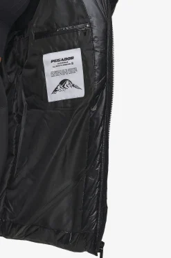 Pegador Jackets|Izzy Light Glossy Short Puffer Coat Black