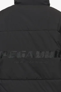 Pegador Jackets|Jara Oversized Boxy Puffer Jacket Black