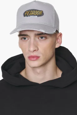 Pegador Caps & Hats|Jester Lnd Cap Distressed Grey Melange