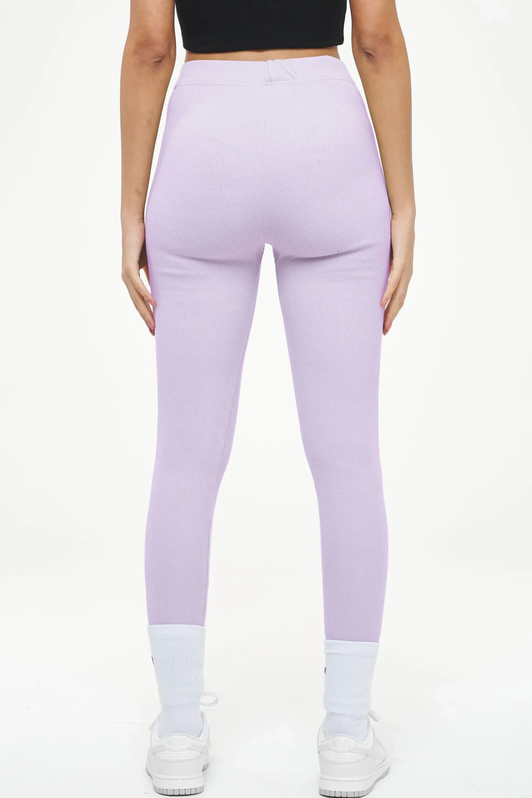 Pegador Leggings|Jill Rib Leggings Vintage Washed Purple Paste