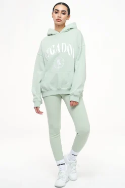 Pegador Leggings|Jill Rib Leggings Vintage Washed Milky Green