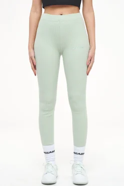 Pegador Leggings|Jill Rib Leggings Vintage Washed Milky Green