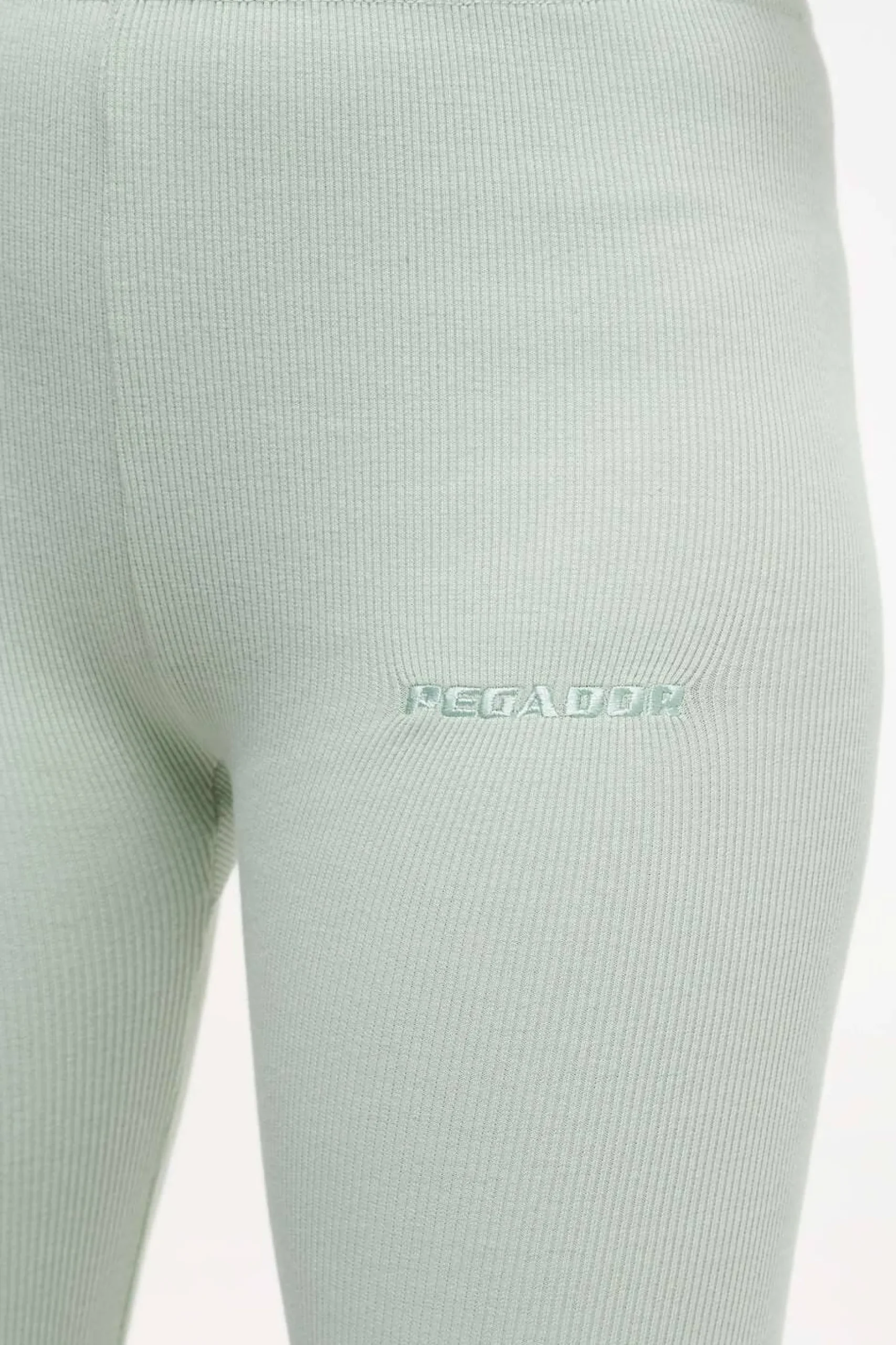 Pegador Leggings|Jill Rib Leggings Vintage Washed Milky Green