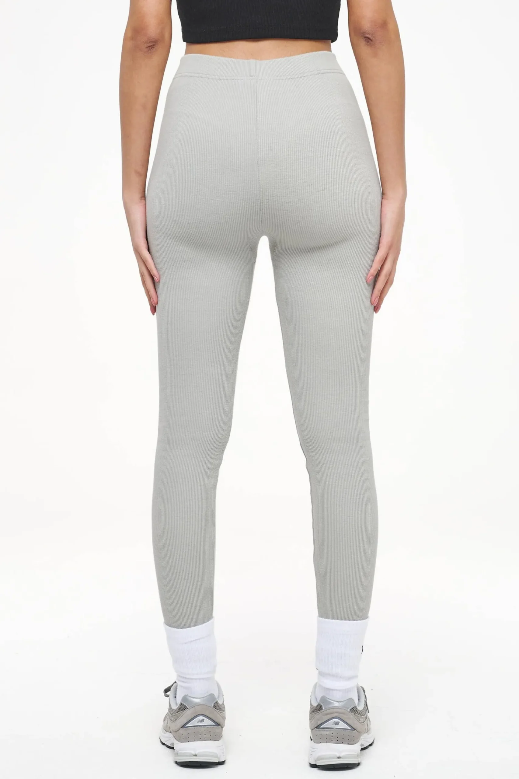 Pegador Leggings|Jill Rib Leggings Vintage Washed Quiet Gray