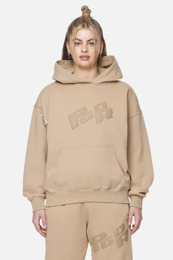 Pegador Hoodies|Julago Oversized Hoodie Washed Safari Sand
