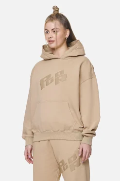 Pegador Hoodies|Julago Oversized Hoodie Washed Safari Sand