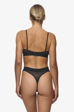 Pegador Underwear|Katia Triangle Bralette Black White