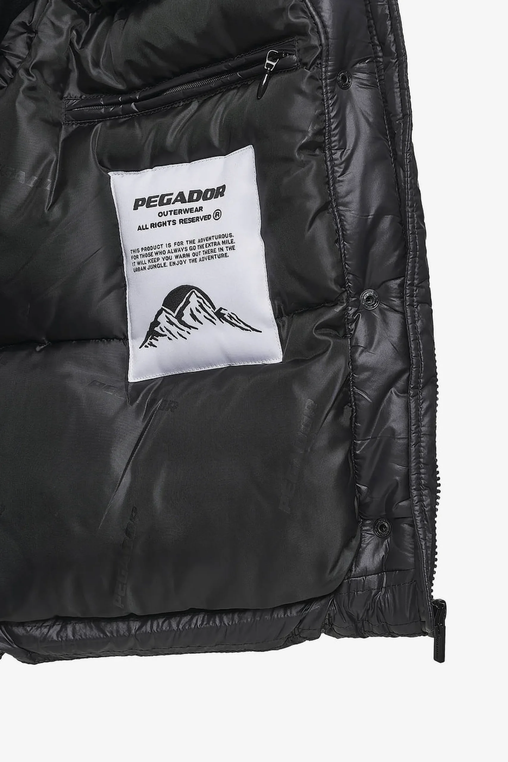 Pegador Jackets|Keboli Oversized Puffer Jacket Black