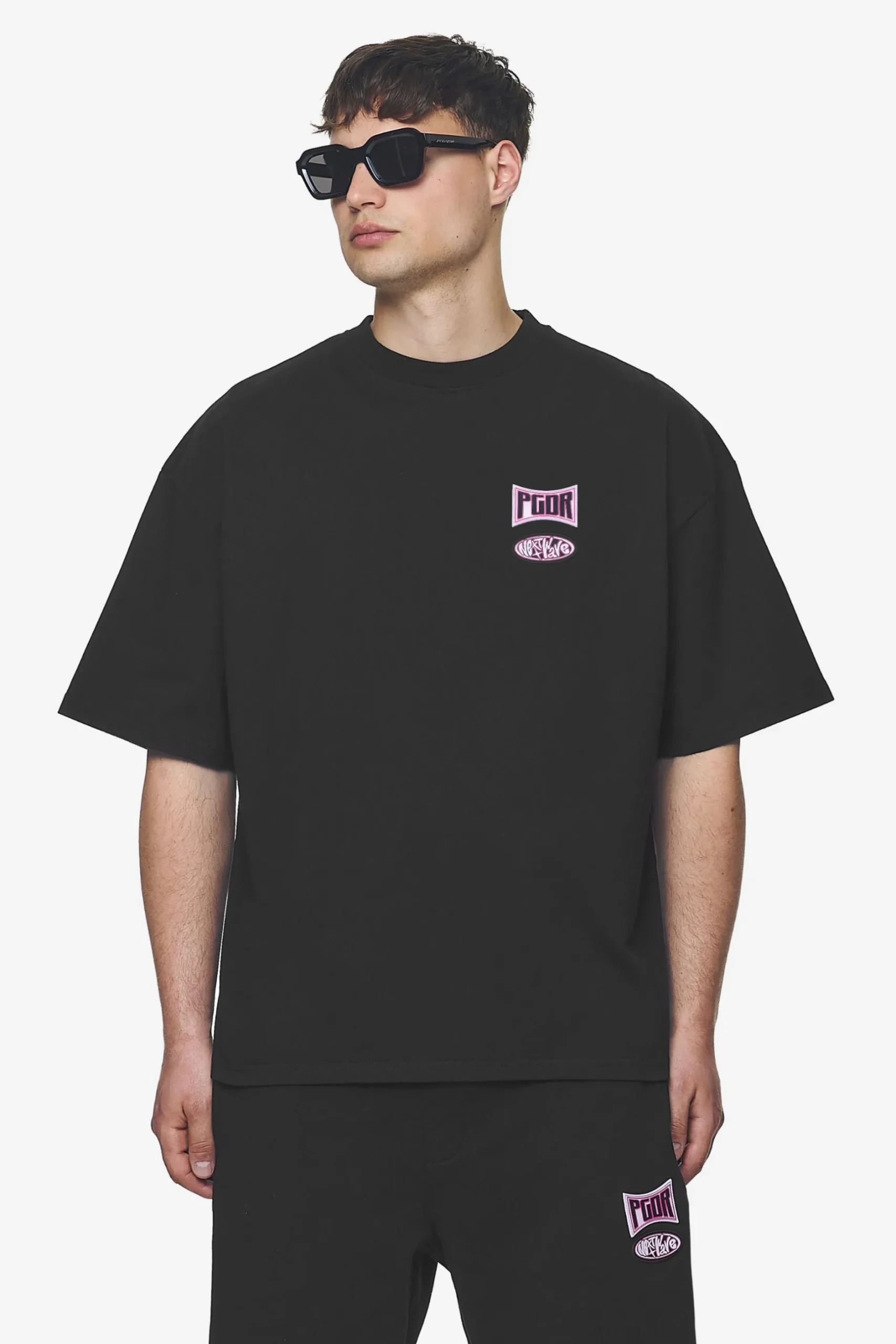 Pegador Tees|Keyes Terry Boxy Tee Washed Black