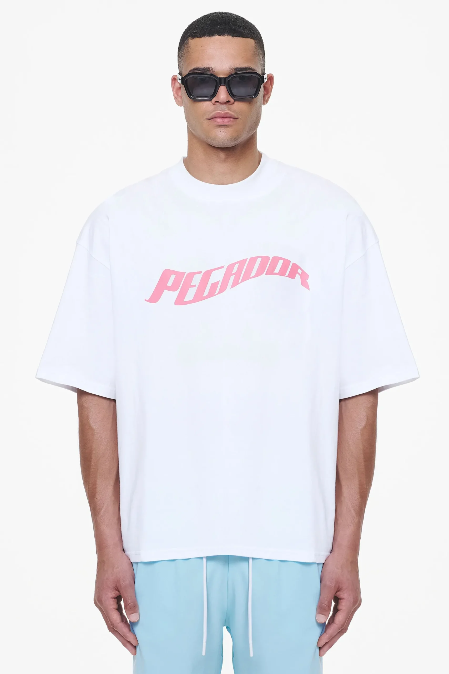 Pegador Tees|Kinley Boxy Tee White