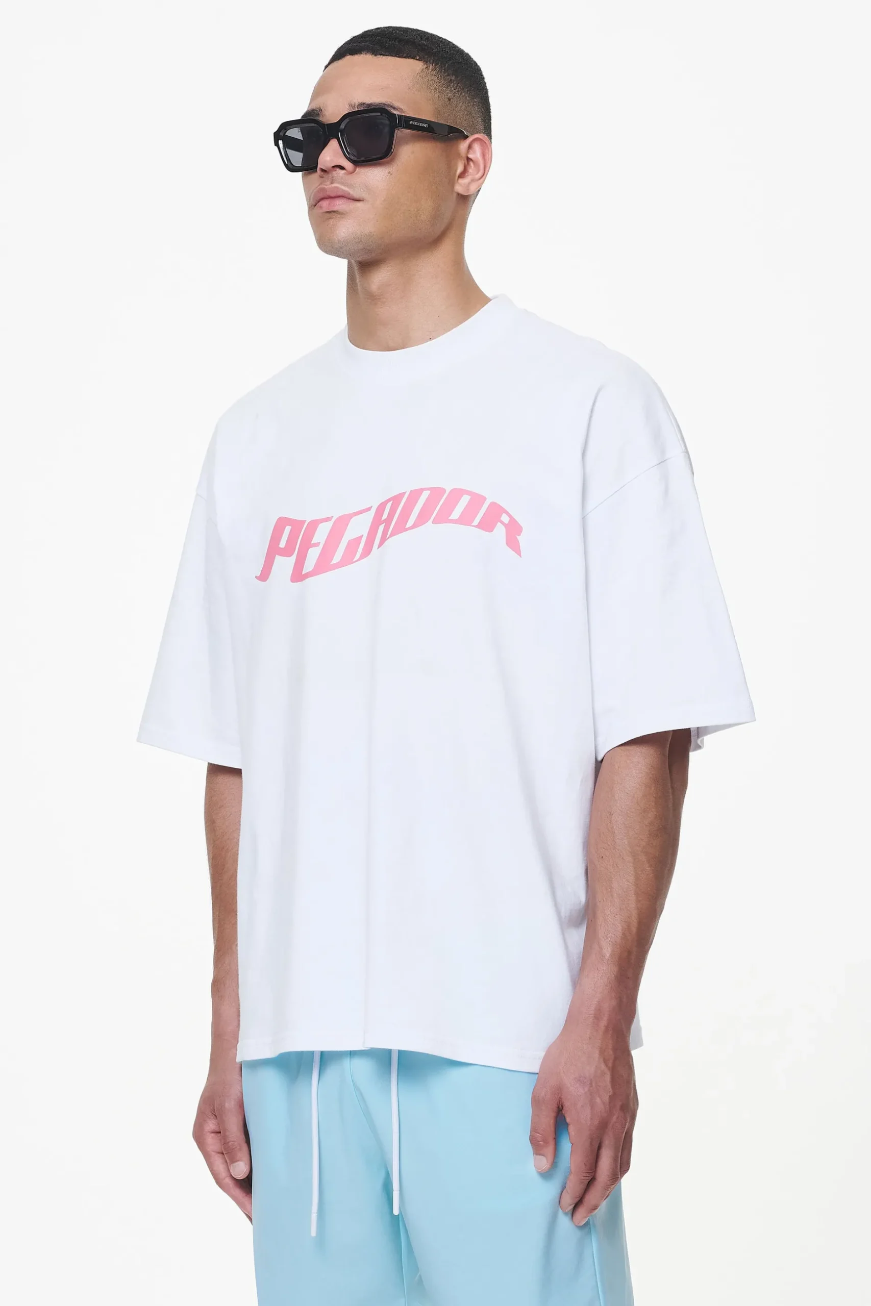 Pegador Tees|Kinley Boxy Tee White