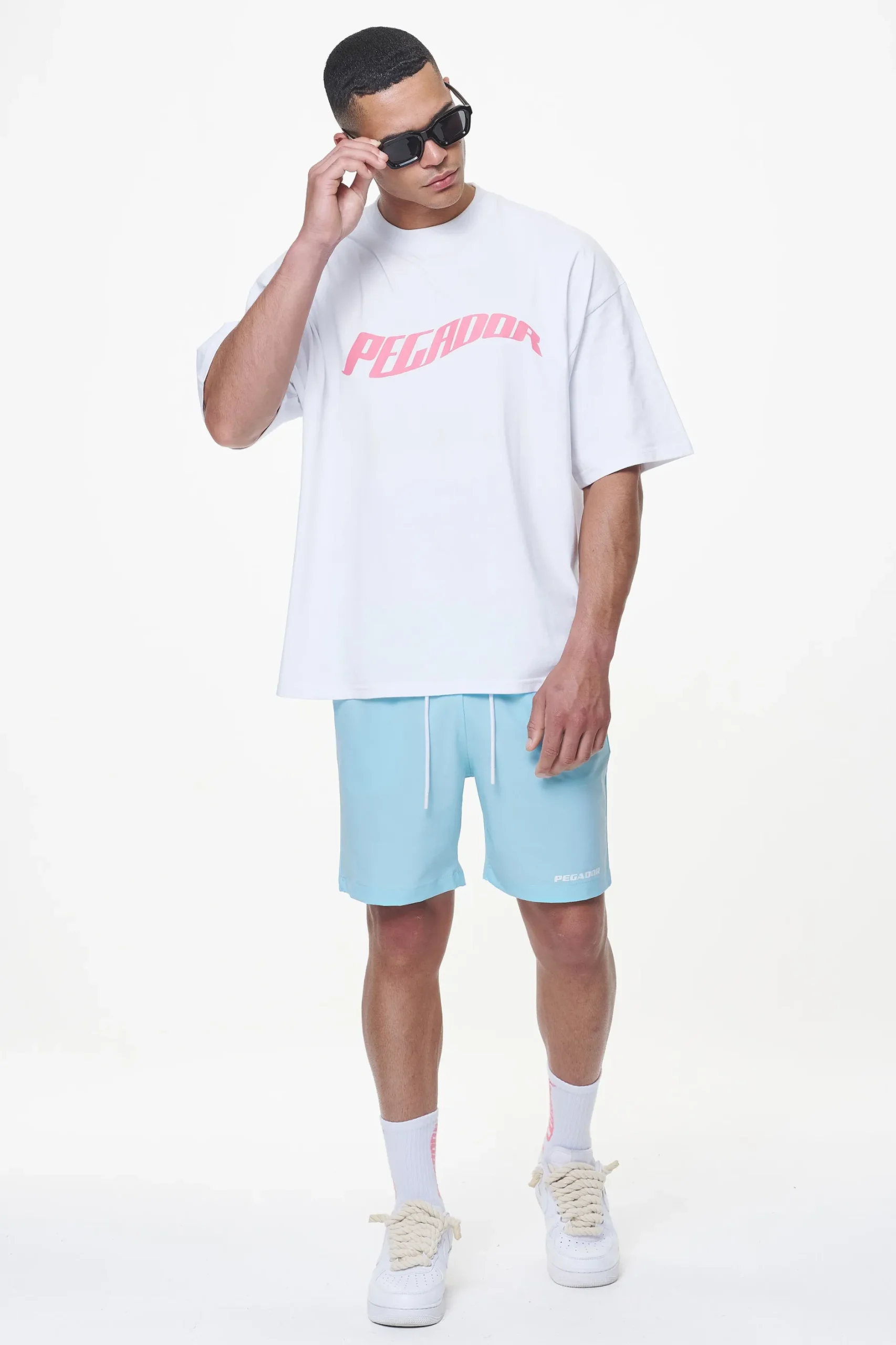 Pegador Tees|Kinley Boxy Tee White
