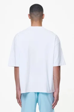Pegador Tees|Kinley Boxy Tee White