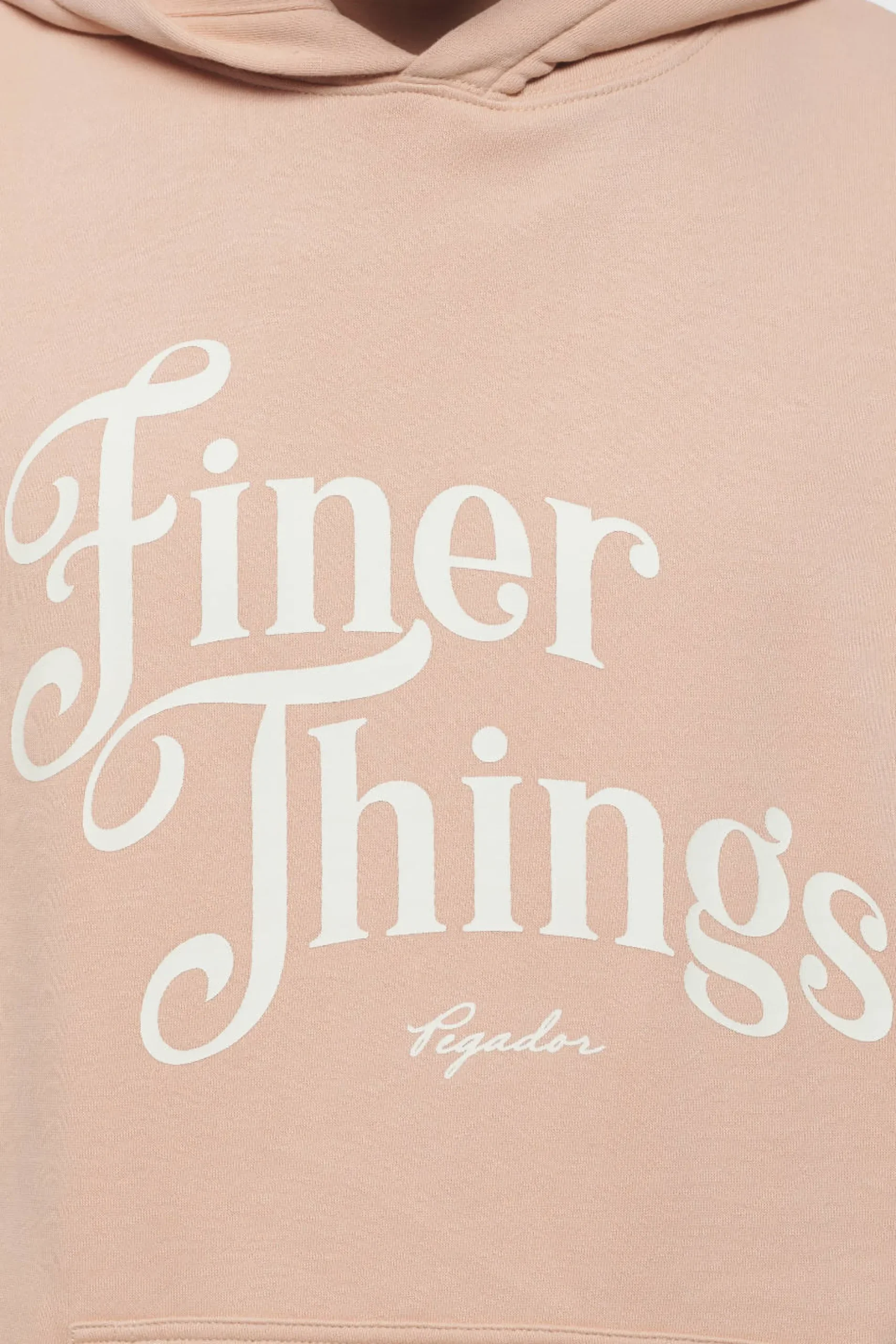 Pegador Hoodies|Kirk Oversized Hoodie Vintage Washed Tuscan Rose