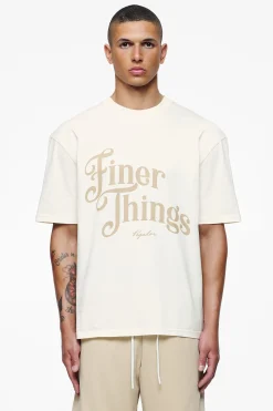 Pegador Tees|Kirk Oversized Tee Vintage Washed Unbleached