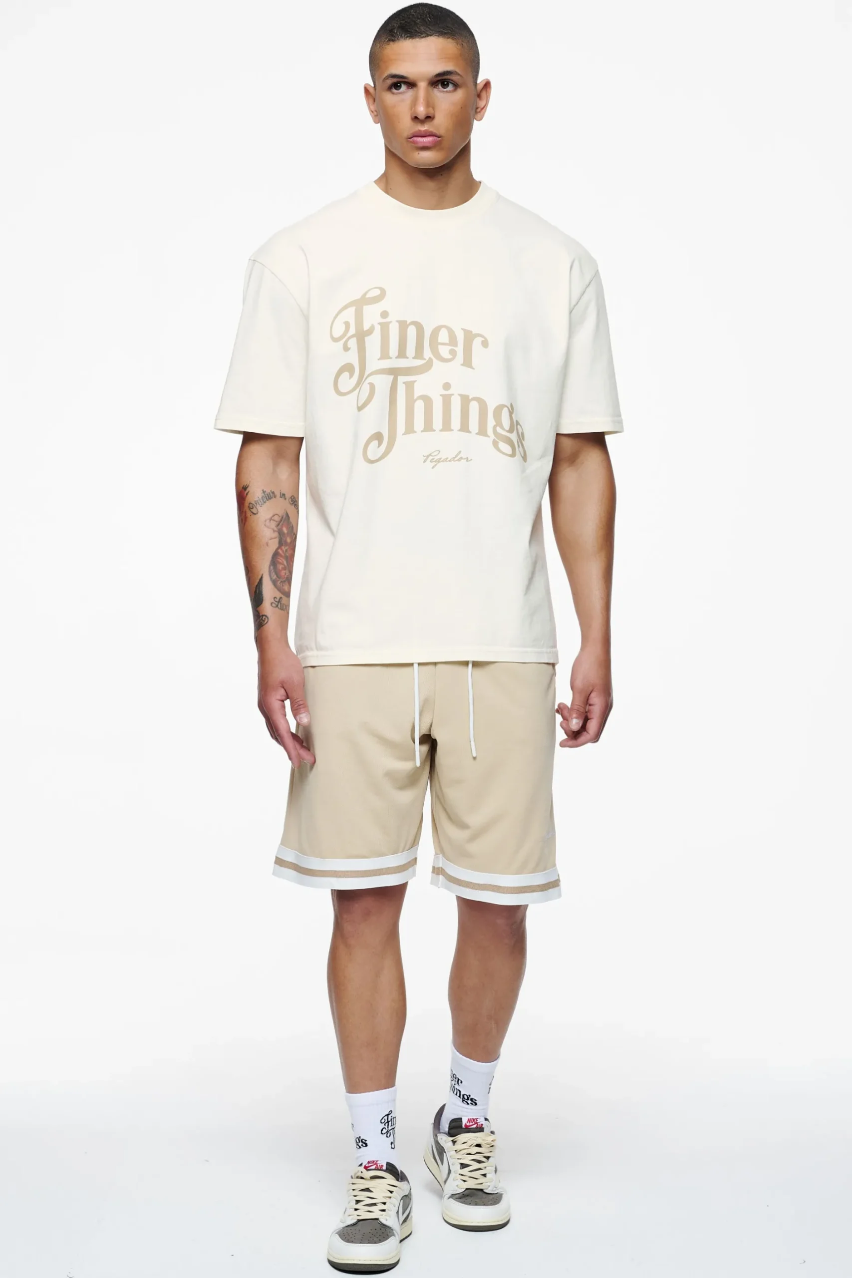 Pegador Tees|Kirk Oversized Tee Vintage Washed Unbleached