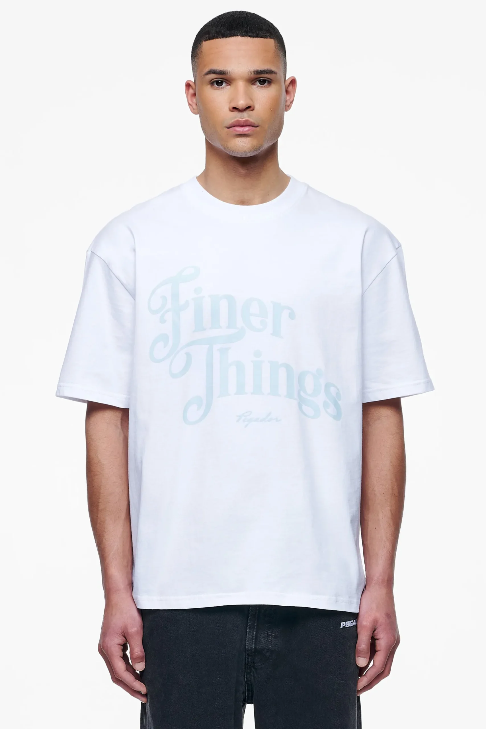 Pegador Tees|Kirk Oversized Tee White
